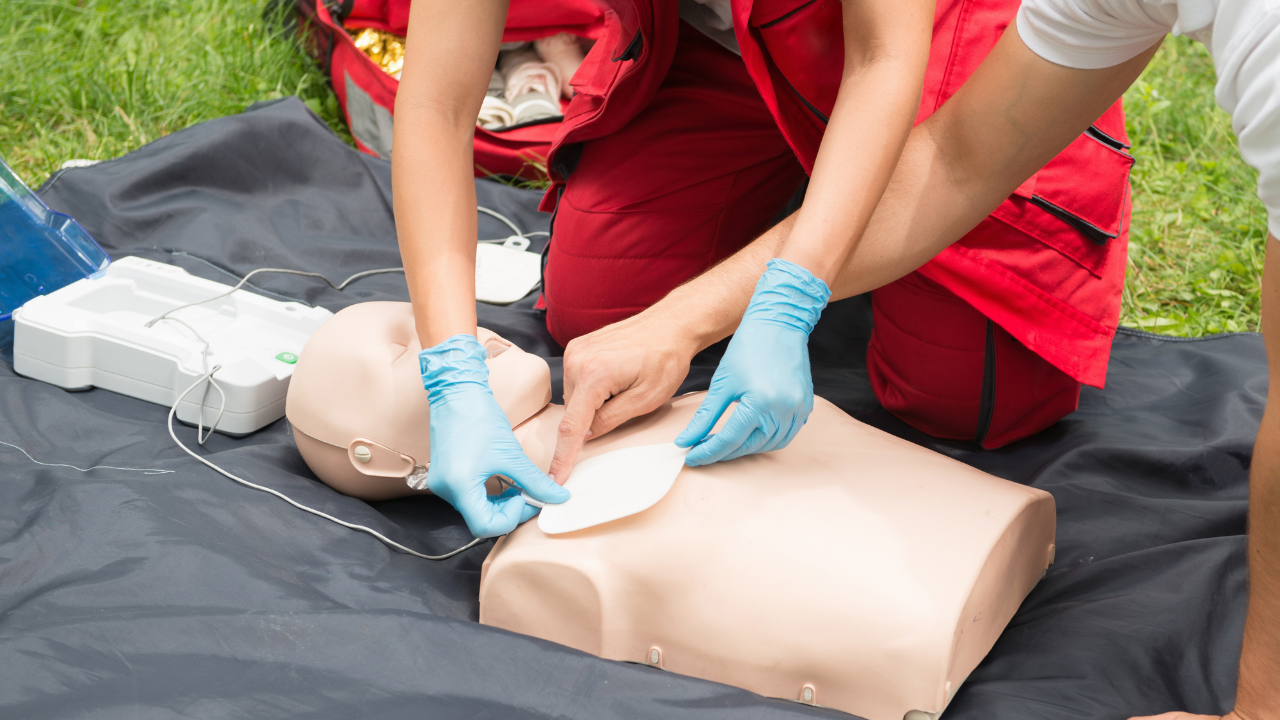 Mise en situation pratique pendant la formation SST